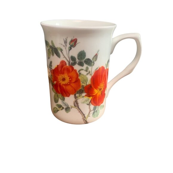 Stechcol Grace Bone China Floral Mug By Portmeirion - Picture 1 of 12